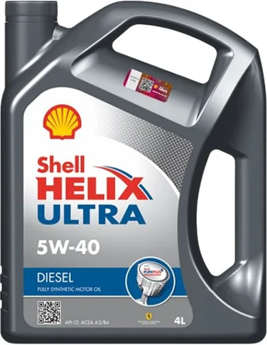 SHELL HELIX U.D 5W-40 4 L