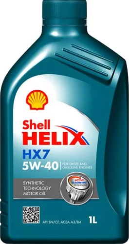 SHELL HELIX HX7 5W-40