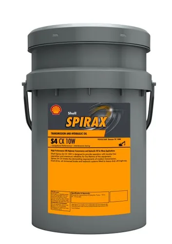 SHELL SPIRAX S4 CX 10W-20 20 L