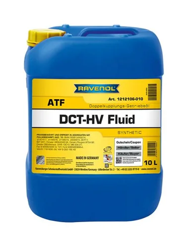 RAVENOL RAV DCT-DSG HV FLUIDE 10 L