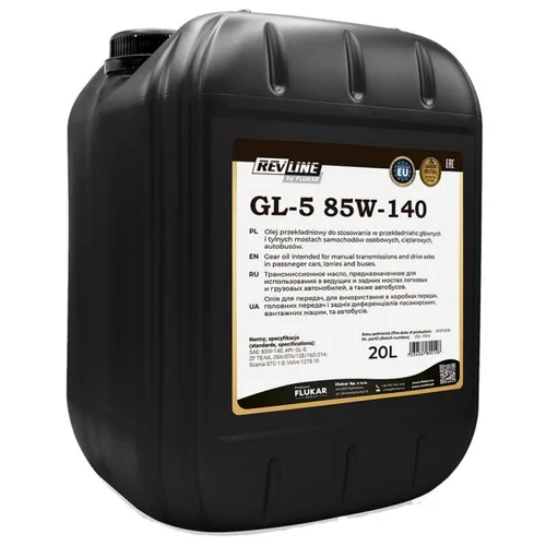 RWJ REV. 85W140 20 L