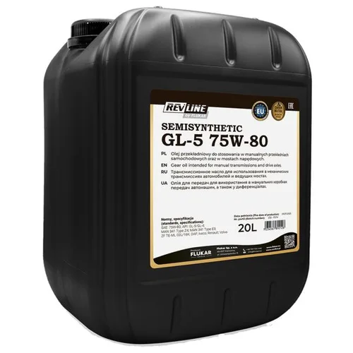 RWJ REV. SEM 75W-80 20 L