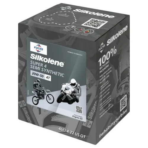 SILKOLENE SUPER 4 CUBE 20W-50