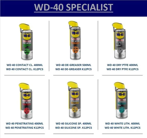 WD-40 WD 40 DE-GREASER K12PCS