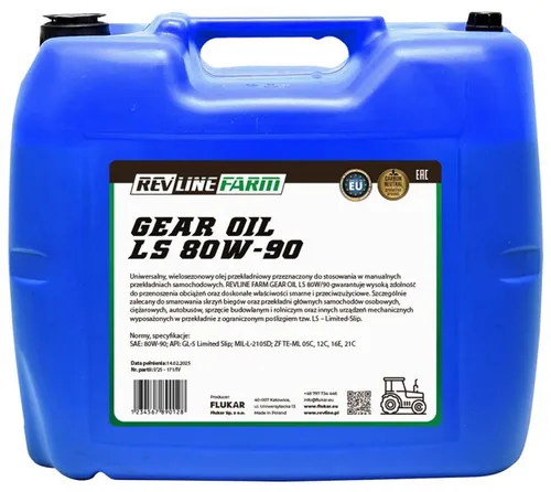 RWJ REVFARM LS 80W-90