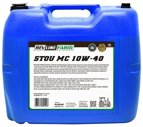 RWJ REVFARM STOU MC 10W-40