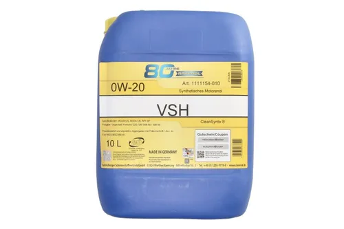 RAVENOL RAV VSH 0W-20